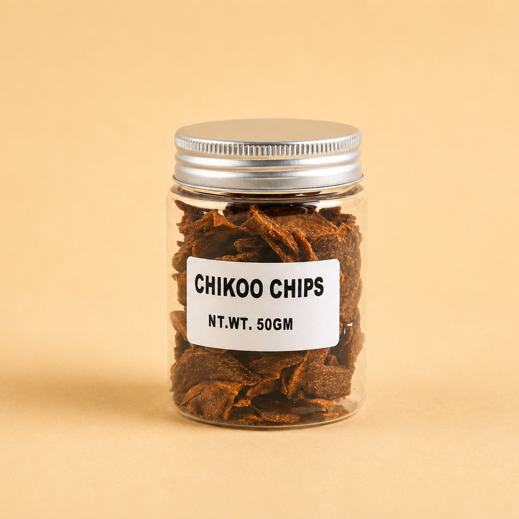 Dry Chikoo Chips