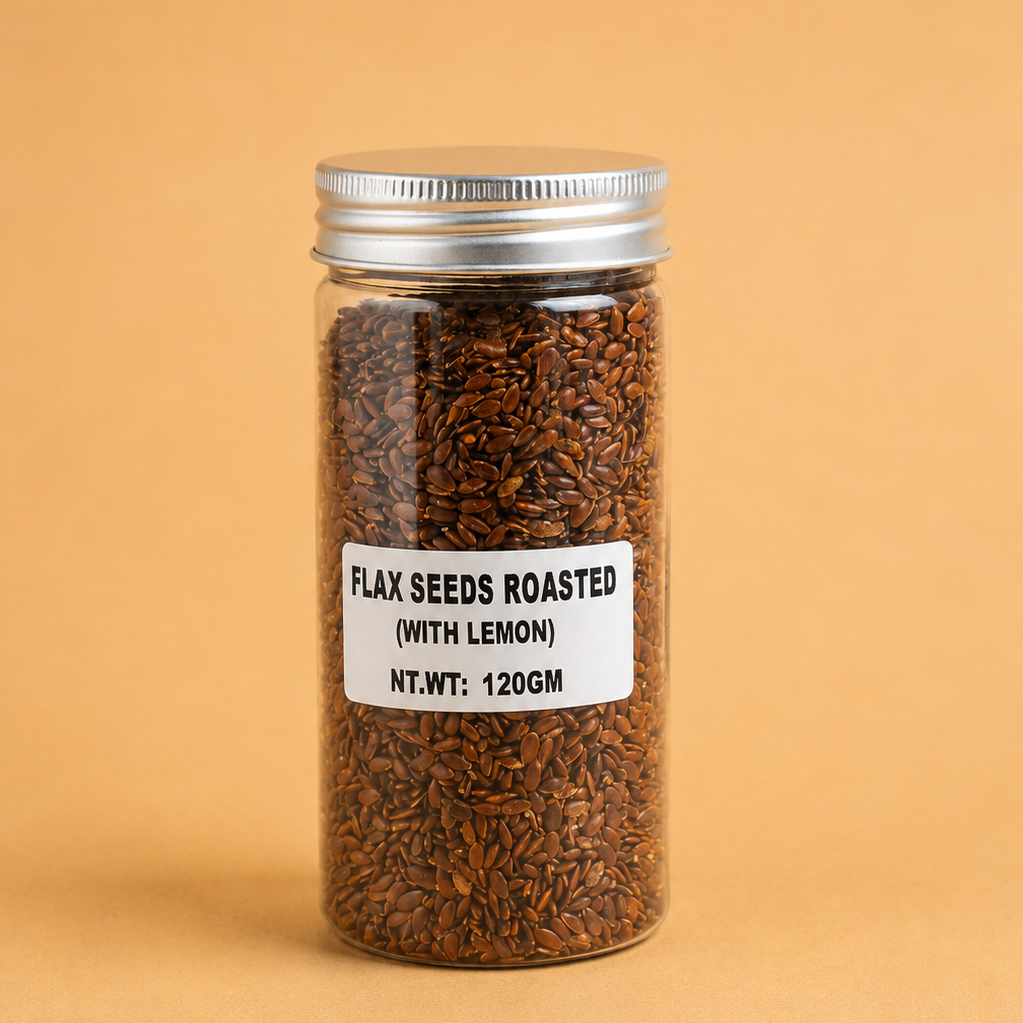 Flax Seeds With Lemon (Roasted)