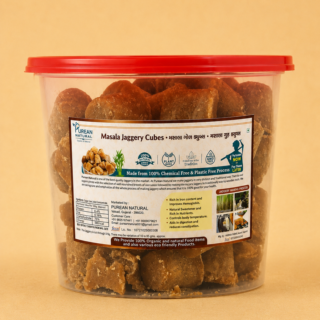Masala Jaggery Cubes